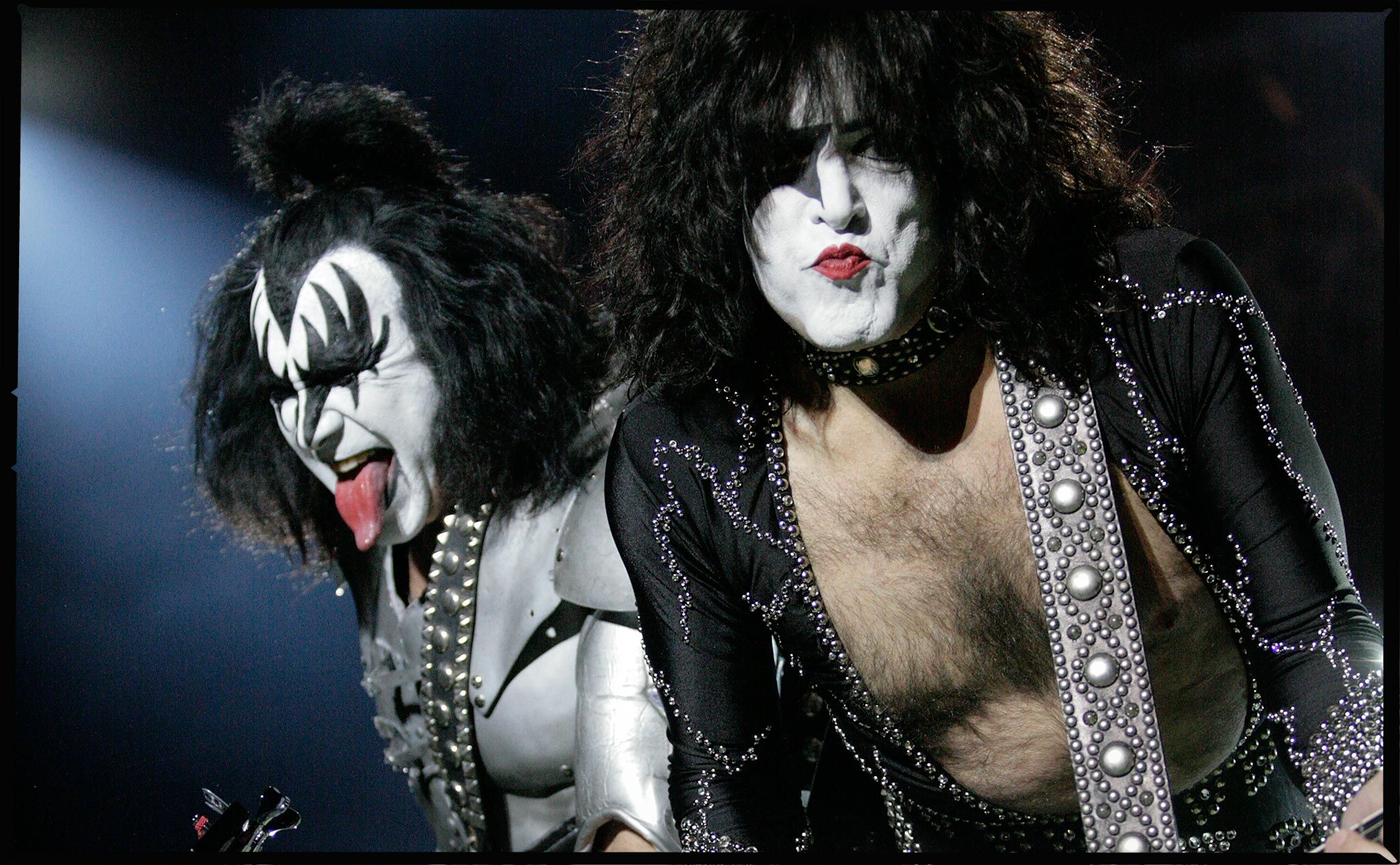 KISS performs live in Wellington, New Zealand 2008. Image by Doug Peters.