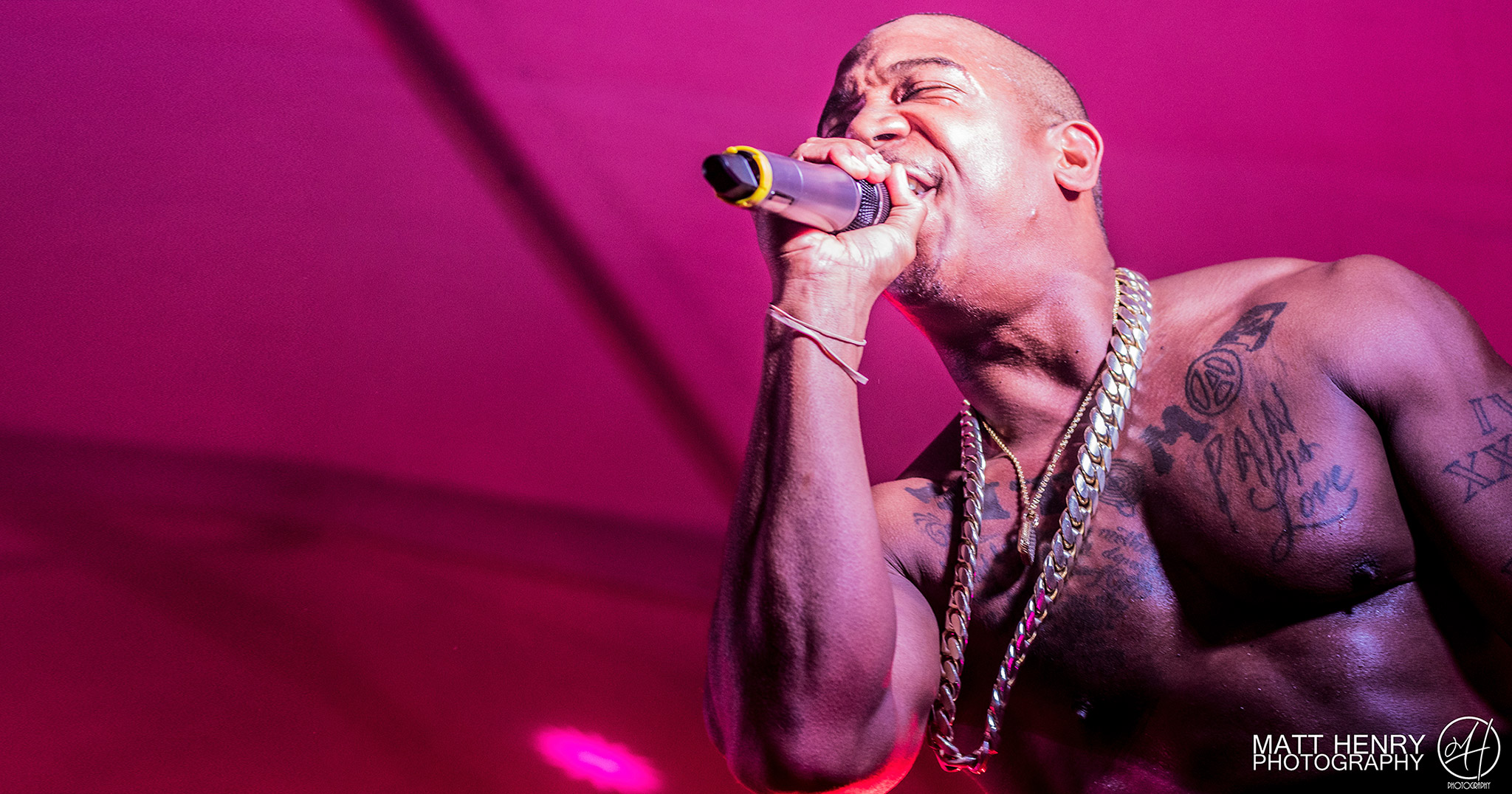 Ja Rule & Ashanti perform live in Mount Maunganui, New Zealand 2016. Image by Matt Henry Photography.