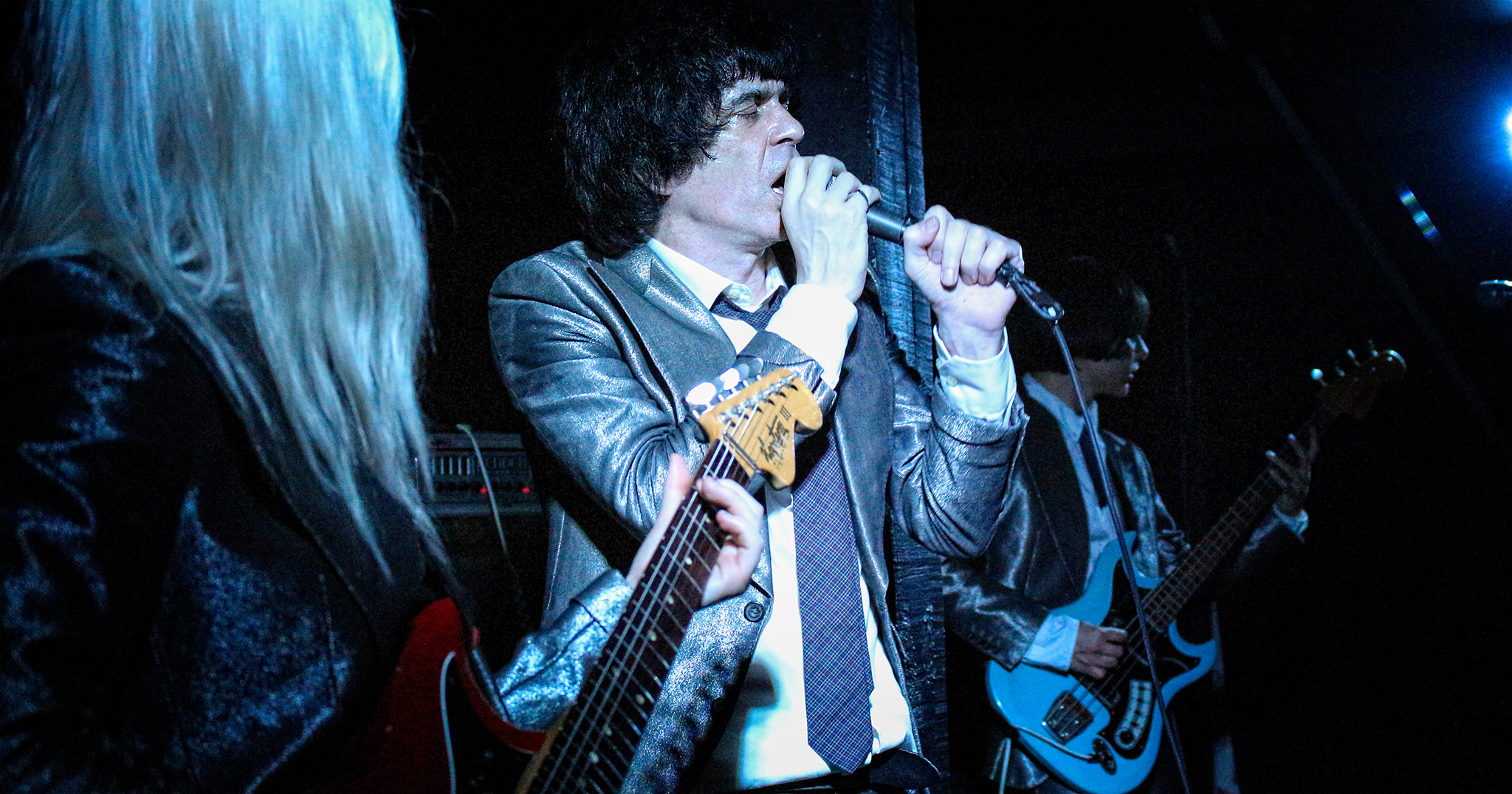 Chain and the Gang perform live in Auckland, 2017. Image by Sarah Kidd.