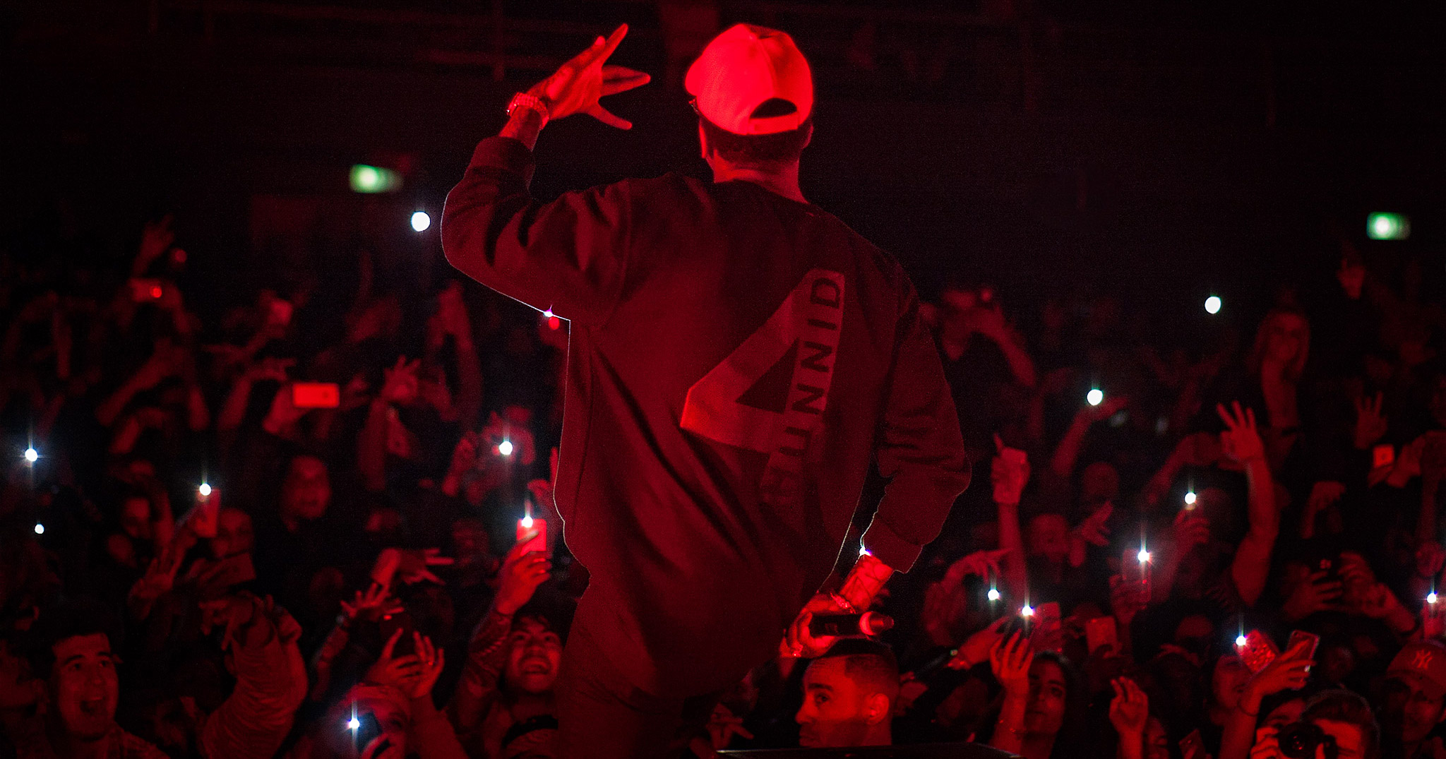 YG performing live in Auckland, NZ 2017. Image by Doug Peters.
