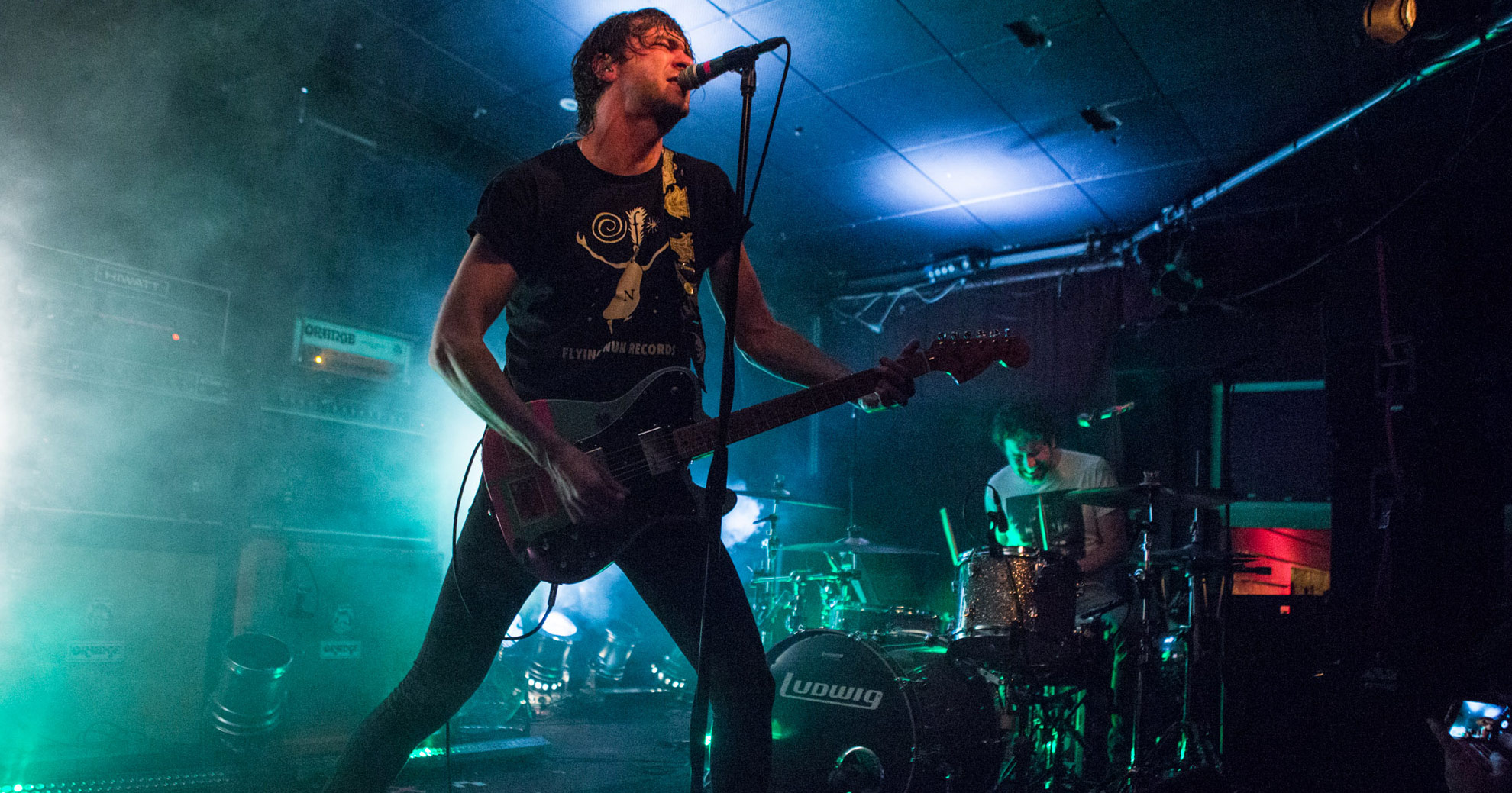 Japandroids perform live in Auckland, New Zealand, 2017. Image by Connor Crawford.