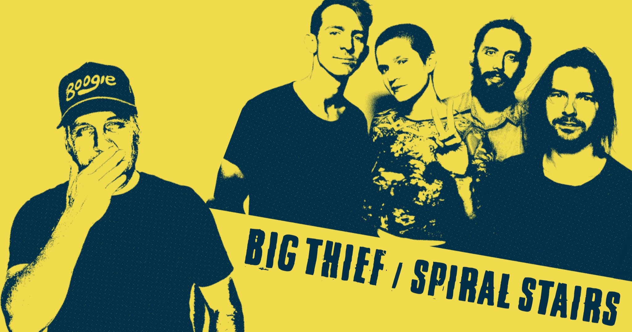 Big Thief / Spiral Stairs Banner