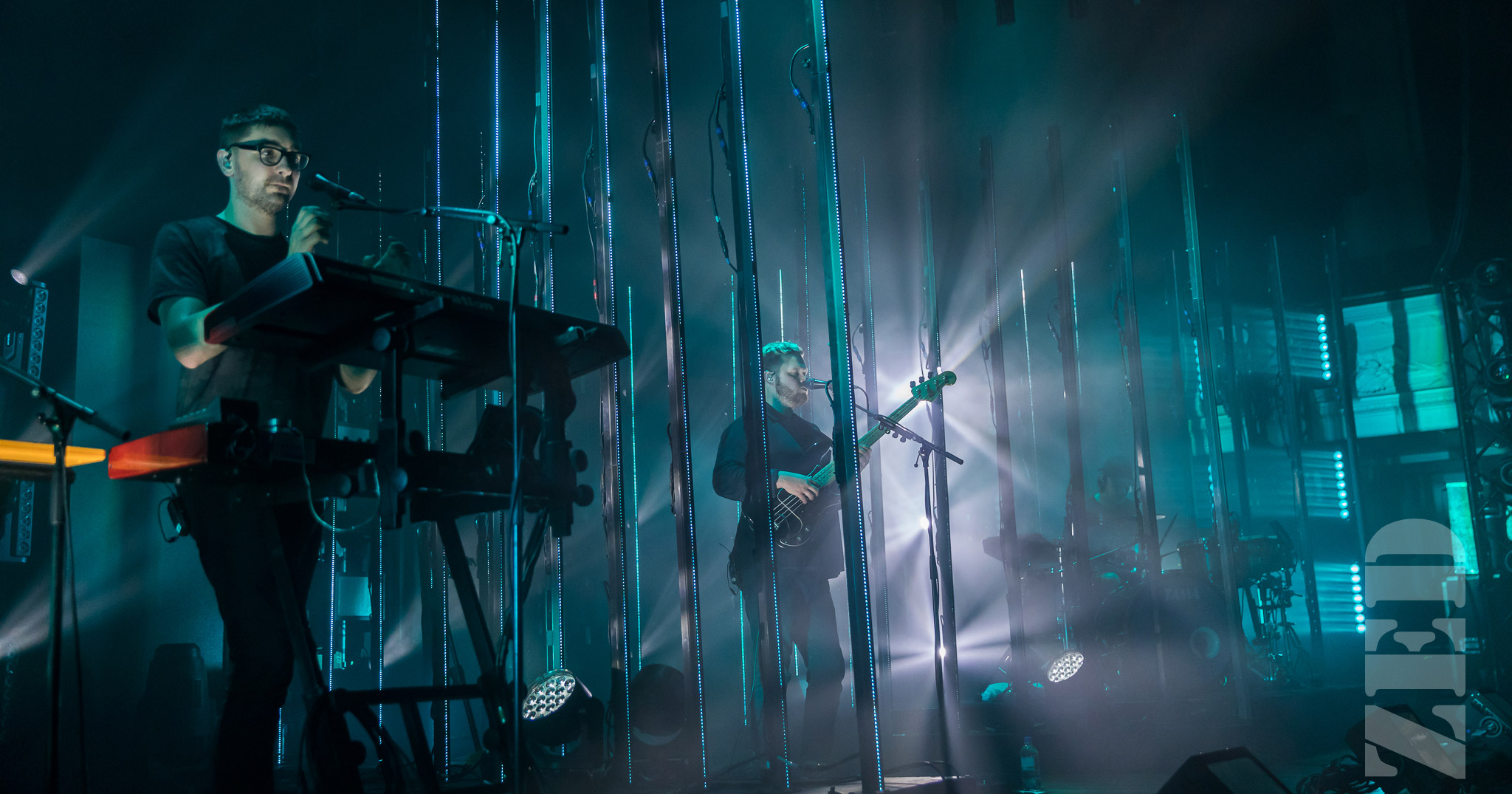 Alt-J performing live in Auckland, New Zealand 2017. Image by ZED Photography.