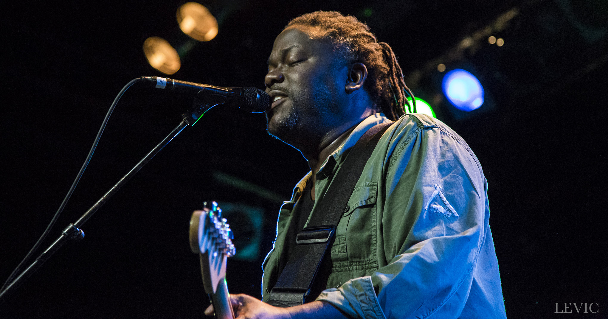 The Original Wailers performing live in Auckland, New Zealand, 2017. Image by LeVic Visuals.
