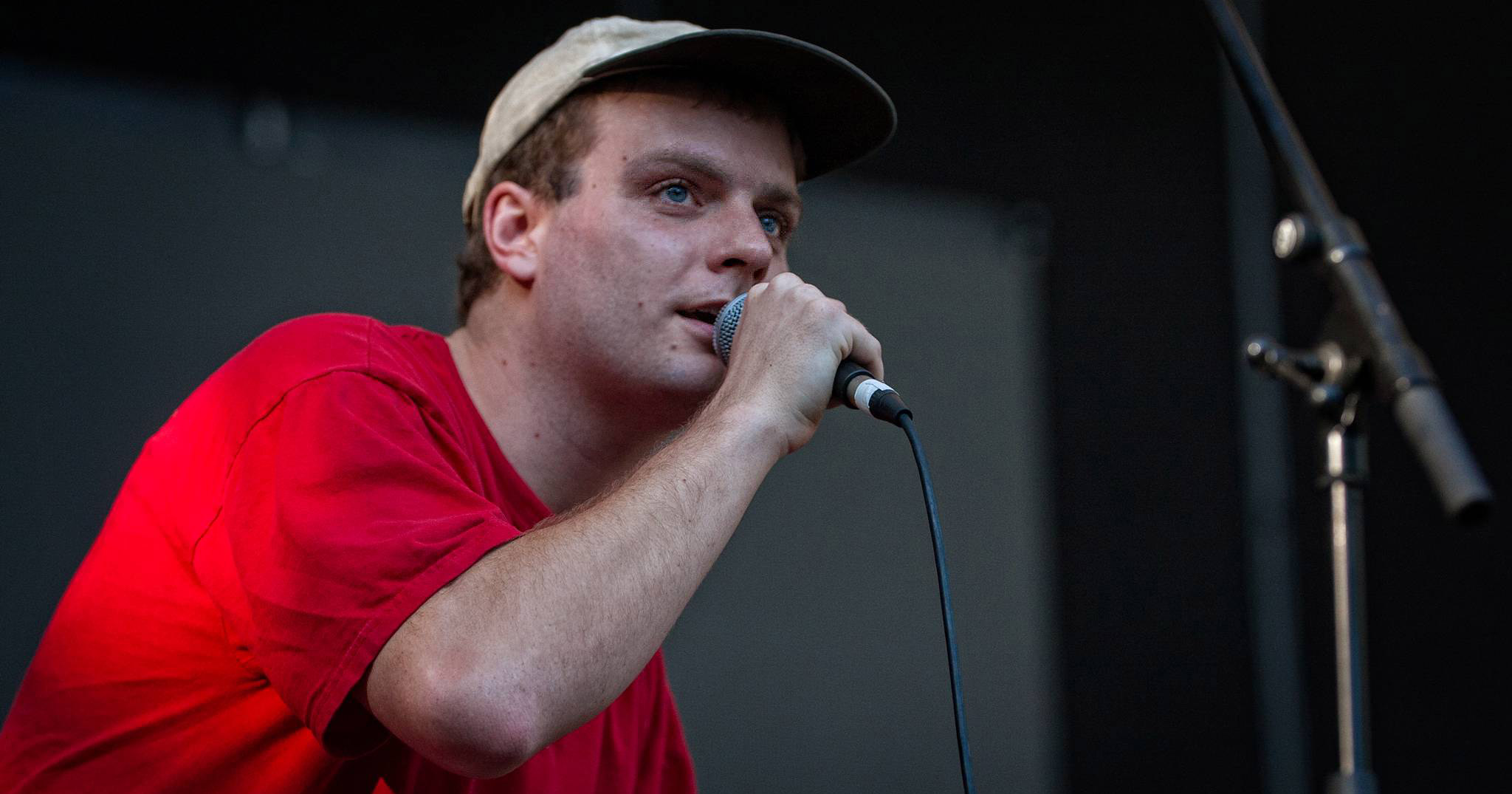 Mac Demarco performing live at Laneway Festival 2018