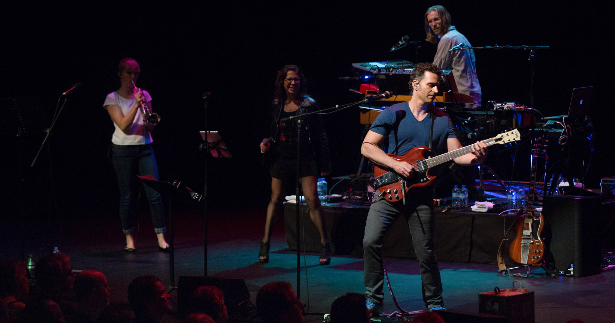 Dweezil Zappa performing live in Auckland, New Zealand 2018. Image by Crawford Photography.