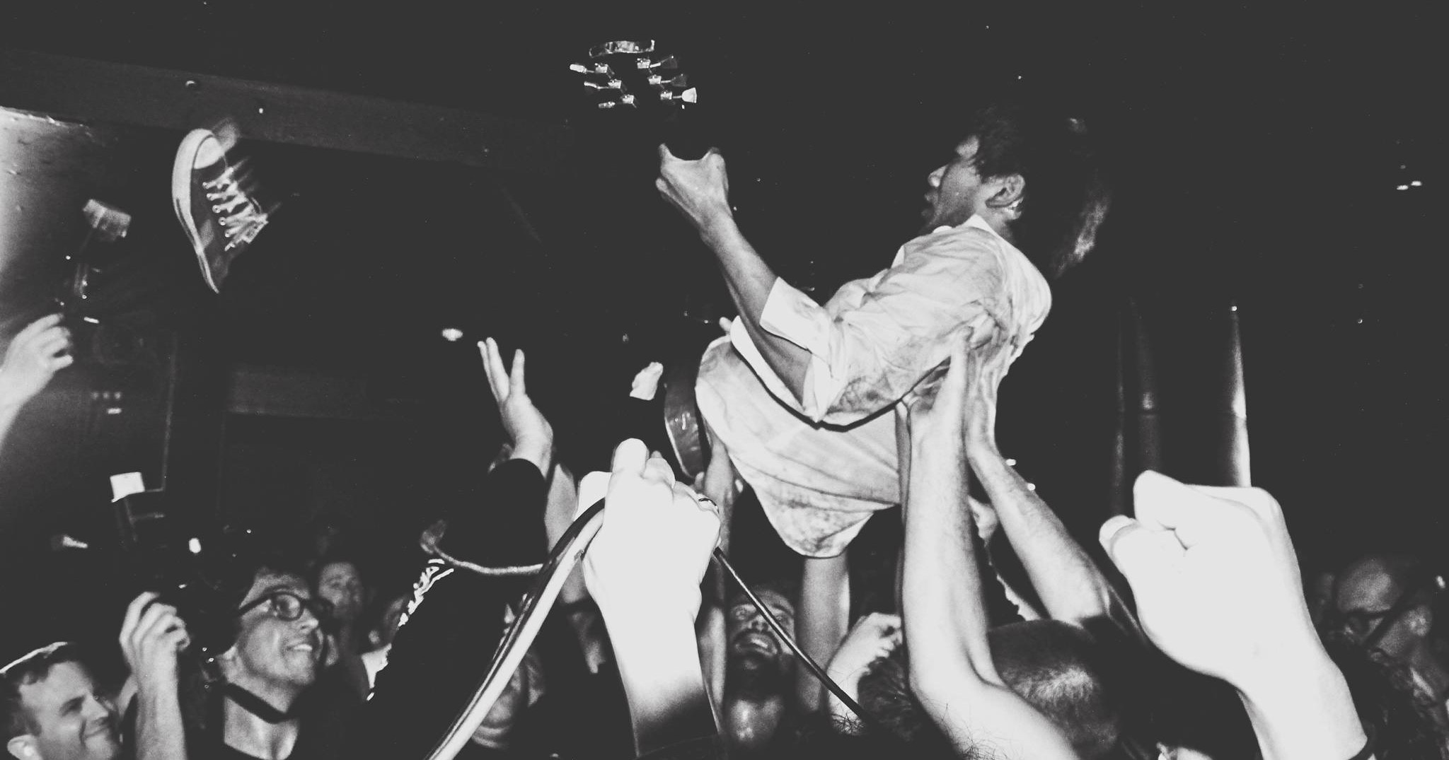 King Brothers perform live in Auckland, New Zealand, 2018. Image by Sarah Kidd.