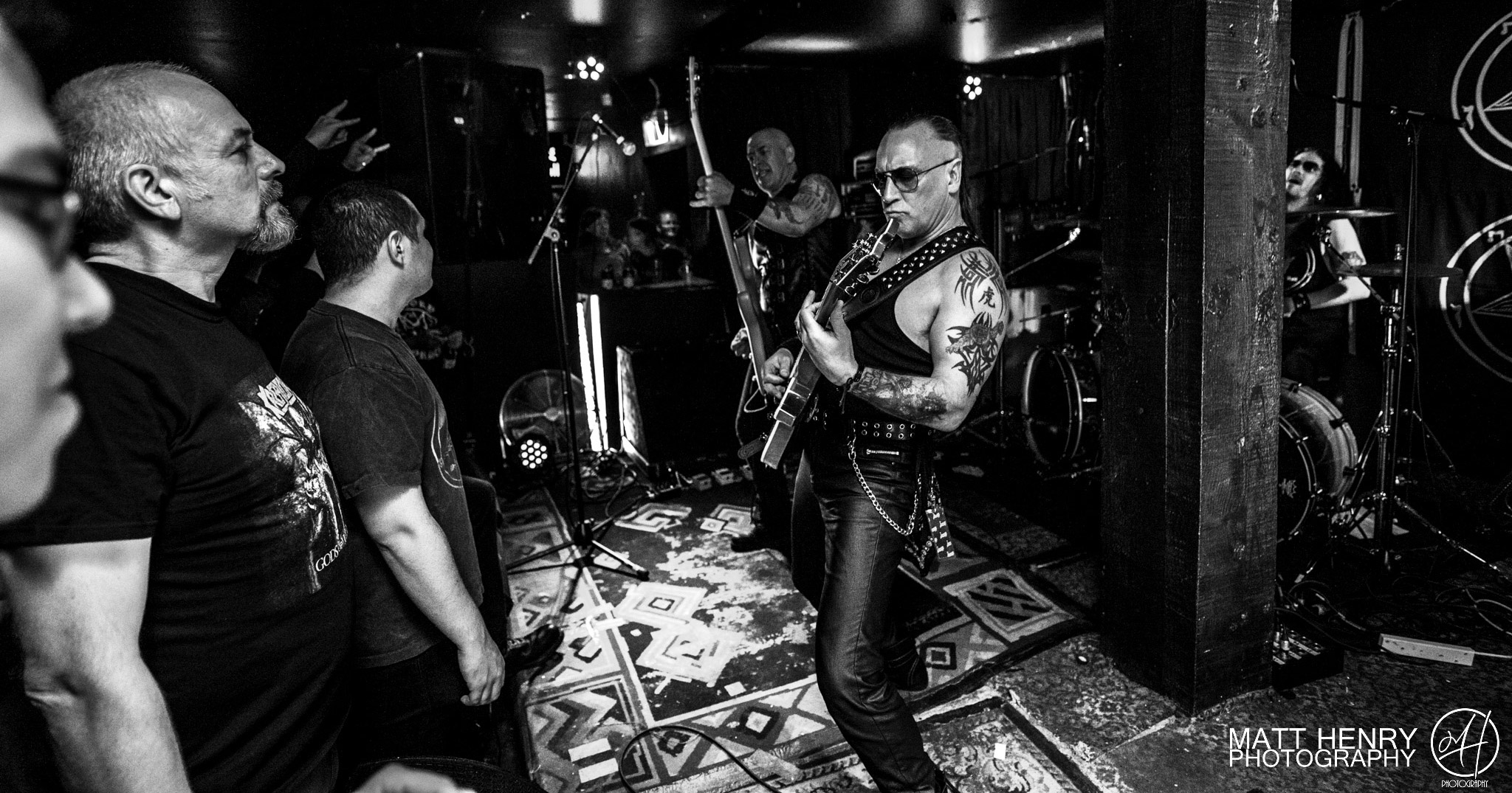 Venom Inc. performing live in Auckland, New Zealand, 2018. Image by Matt Henry Photography.