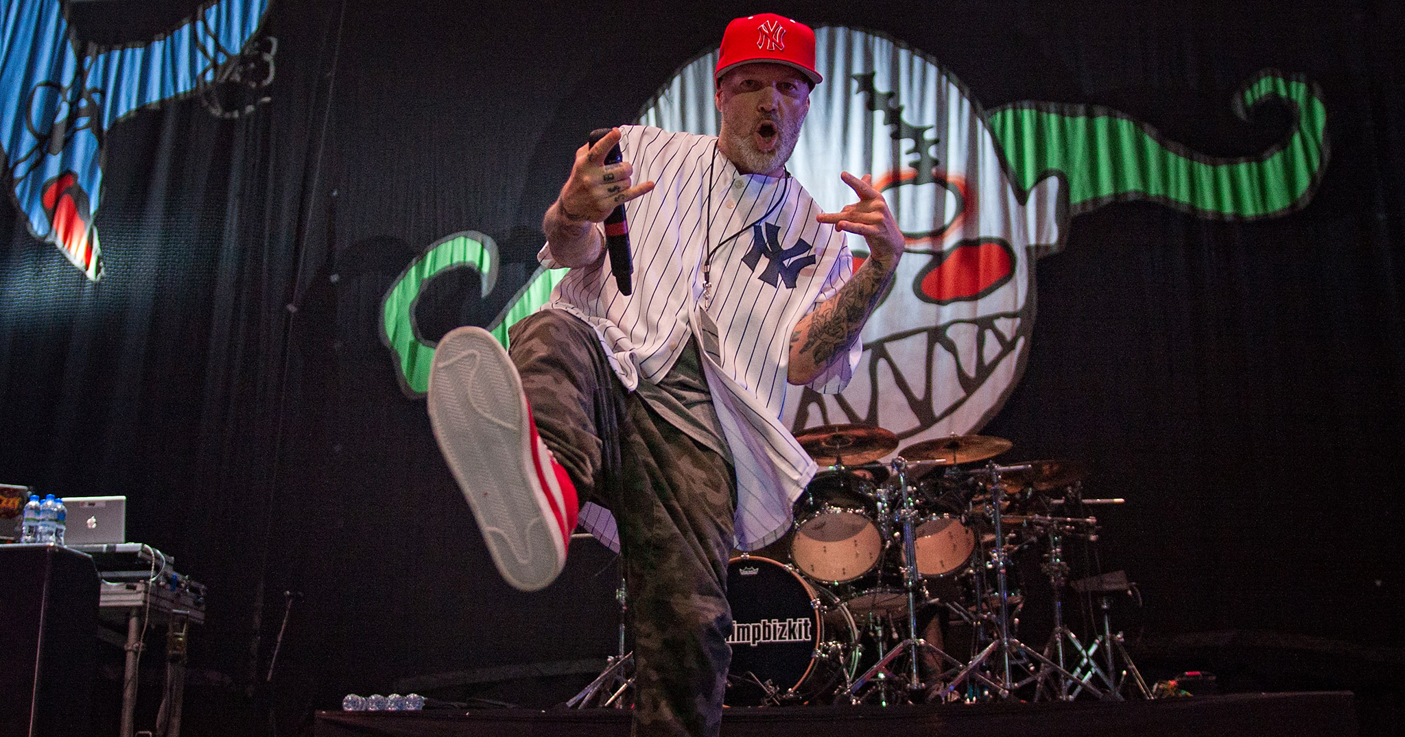 Limp Bizkit perform live at Storm The Gates, New Zealand, 2018. Image by Doug Peters.