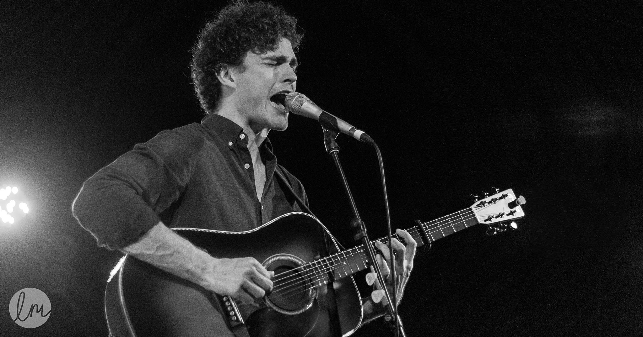 Vance joy performs solo in Auckland, New Zealand, 2018. Image by Lara Marie Photography.