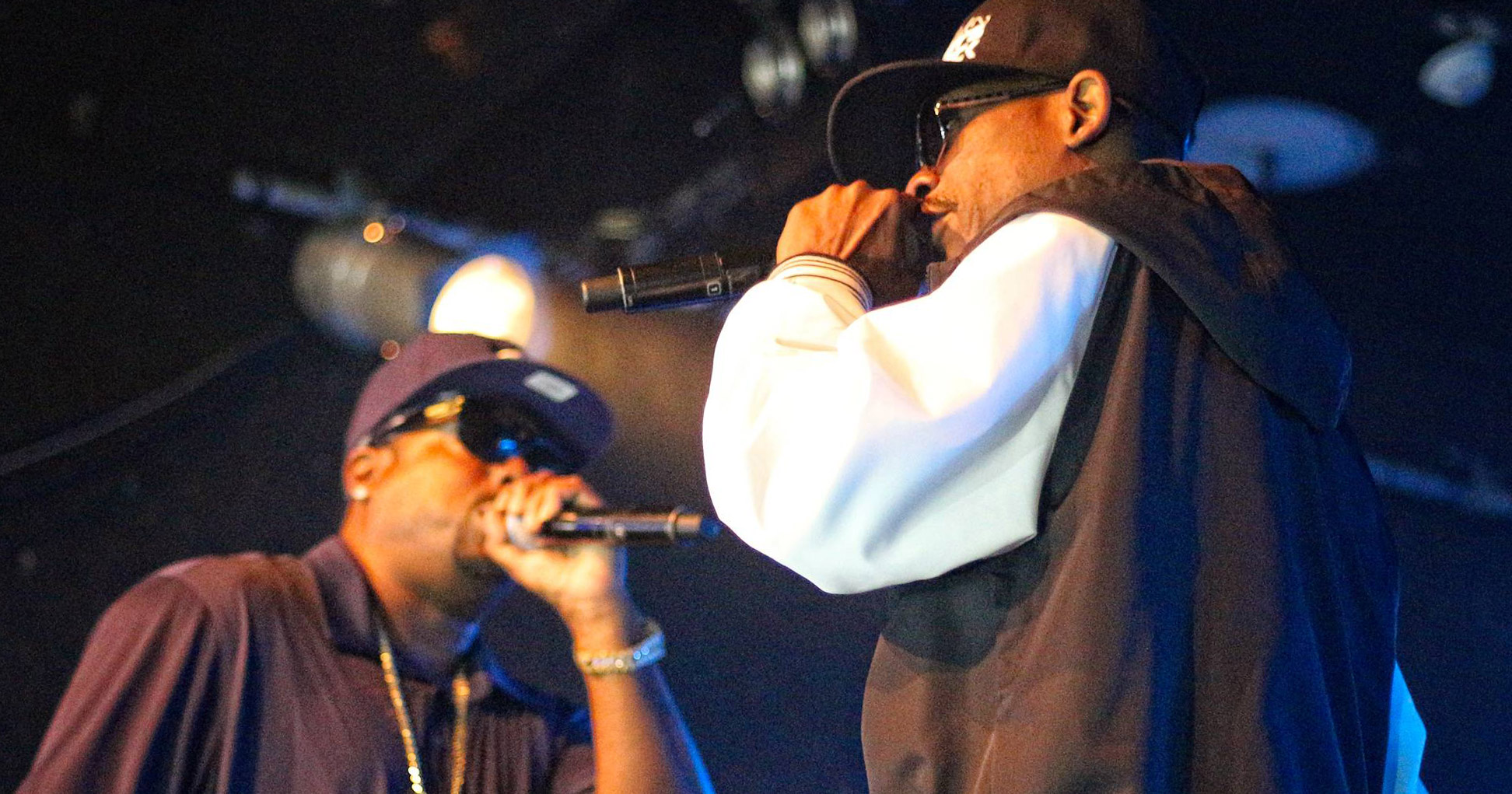 Tha Dogg Pound performing live in Auckland, New Zealand, 2018. Image by Sarah Kidd.