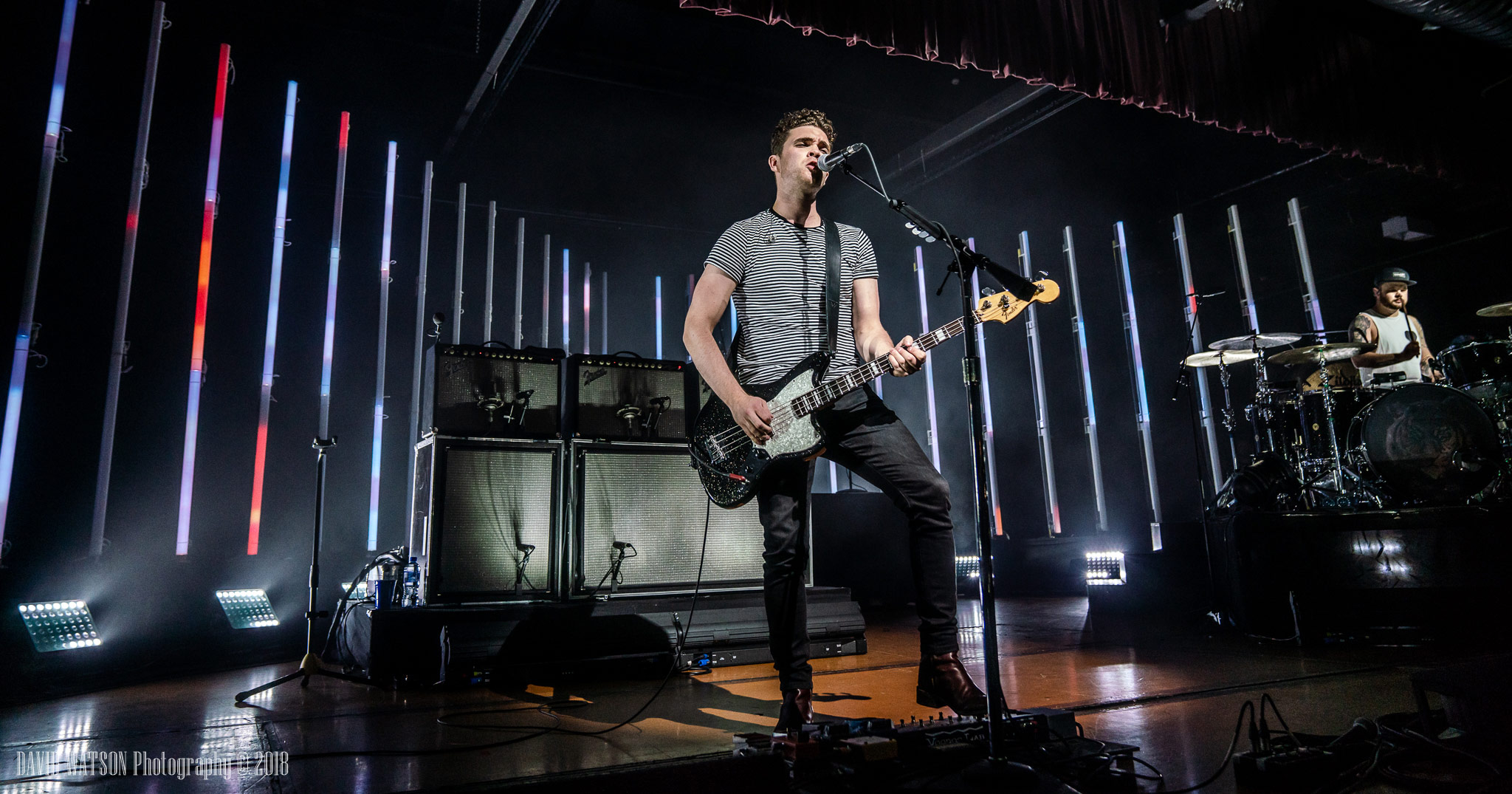 Royal Blood performing live in Auckland, New Zealand, 2018. Image by David Watson Photography.