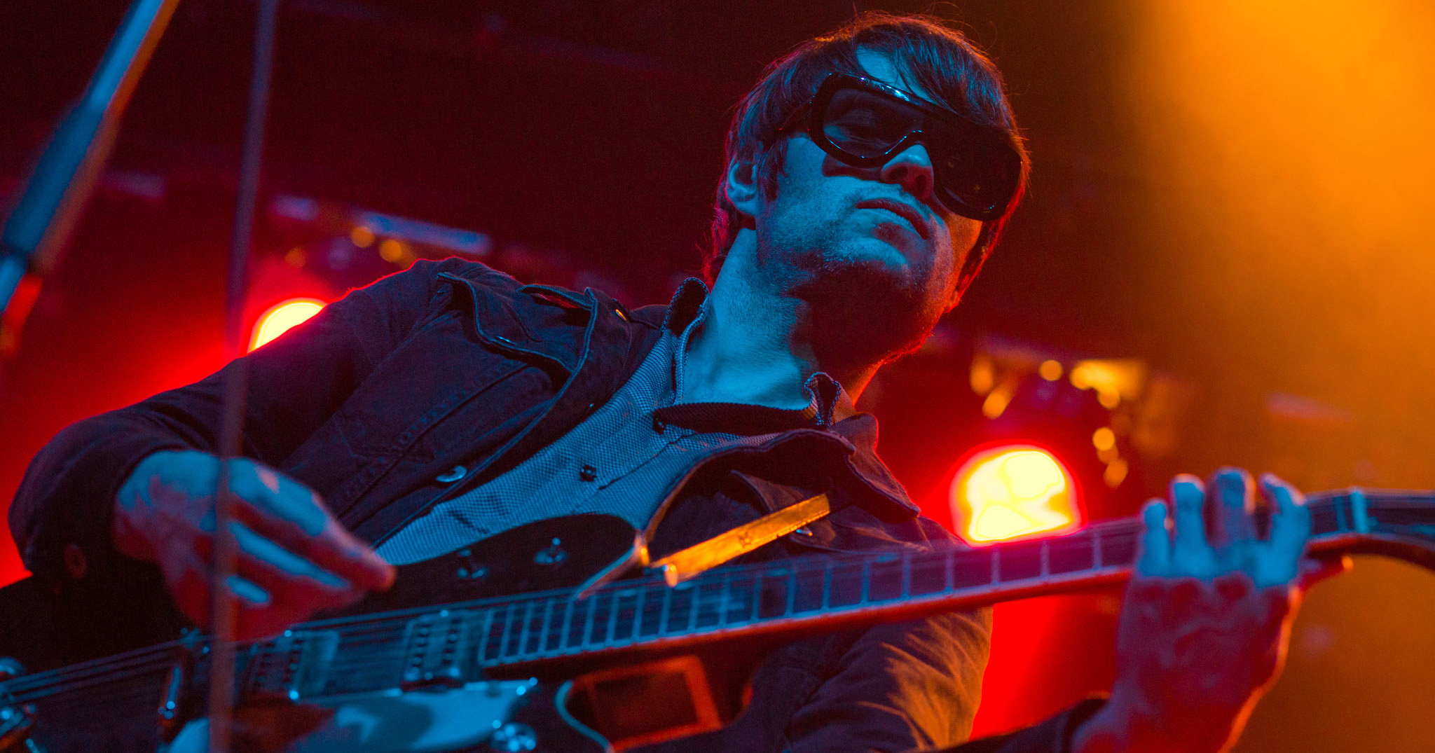 The Brian Jonestown Massacre performing live in Auckland, New Zealand, 2018. Image by Connor Crawford.