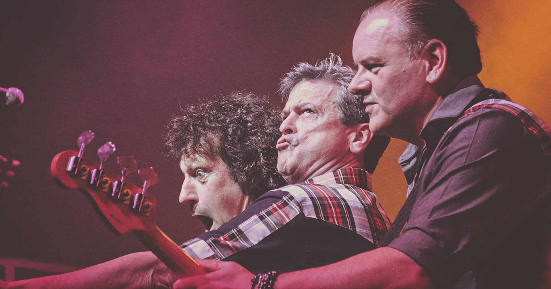 Bay City Rollers performing live in Auckland, New Zealand, 2018. Image by Sarah Kidd.