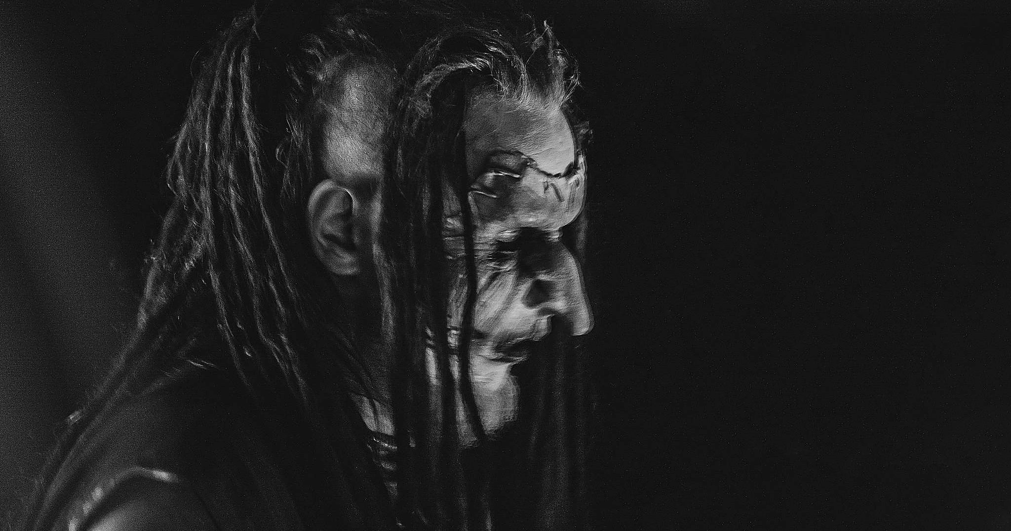 Mortiis performing live in Auckland, New Zealand, 2018. Image by Doug Peters.
