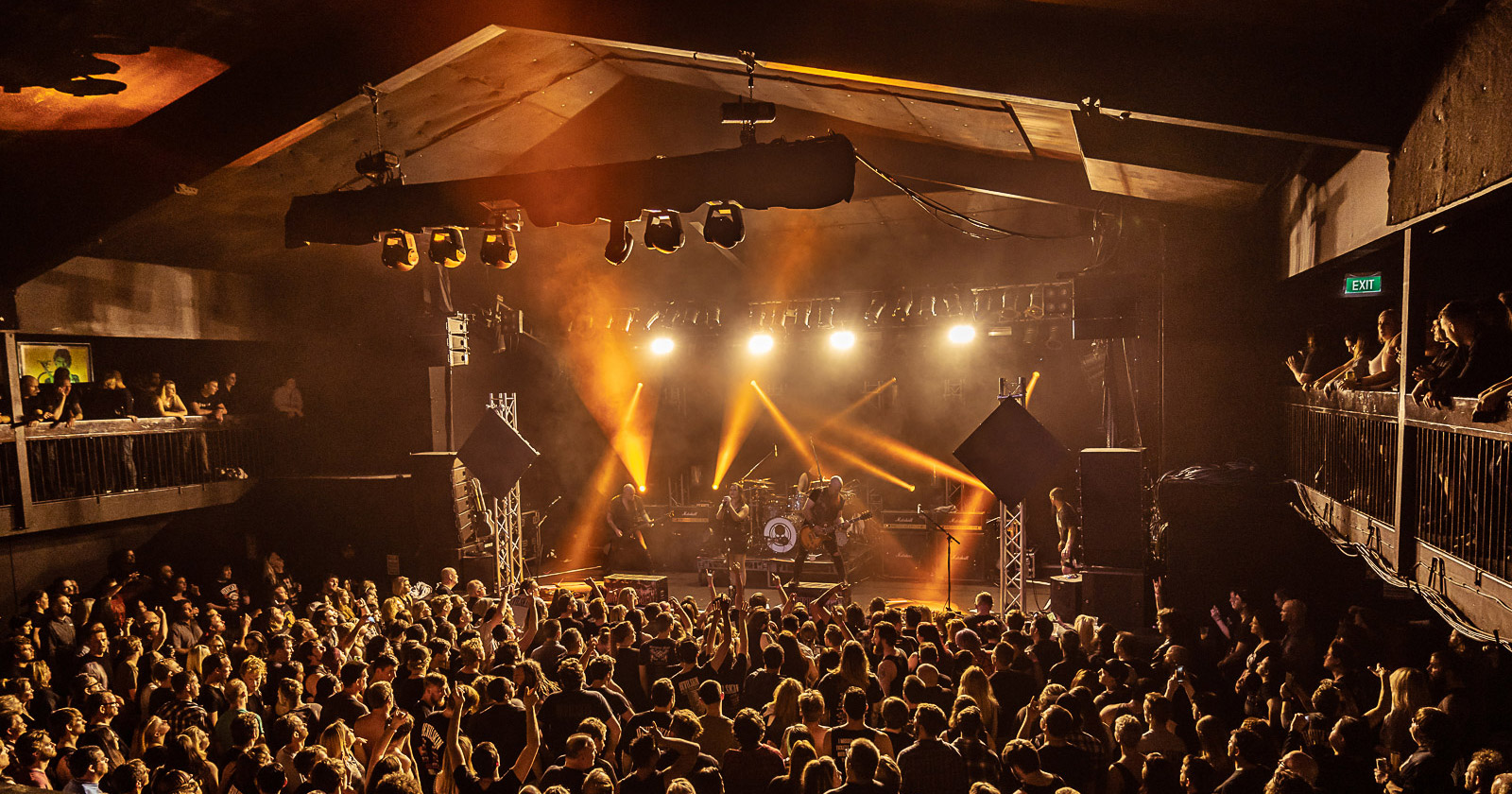 Devilskin performing live in Auckland, New Zealand, 2018. Image by David Watson.