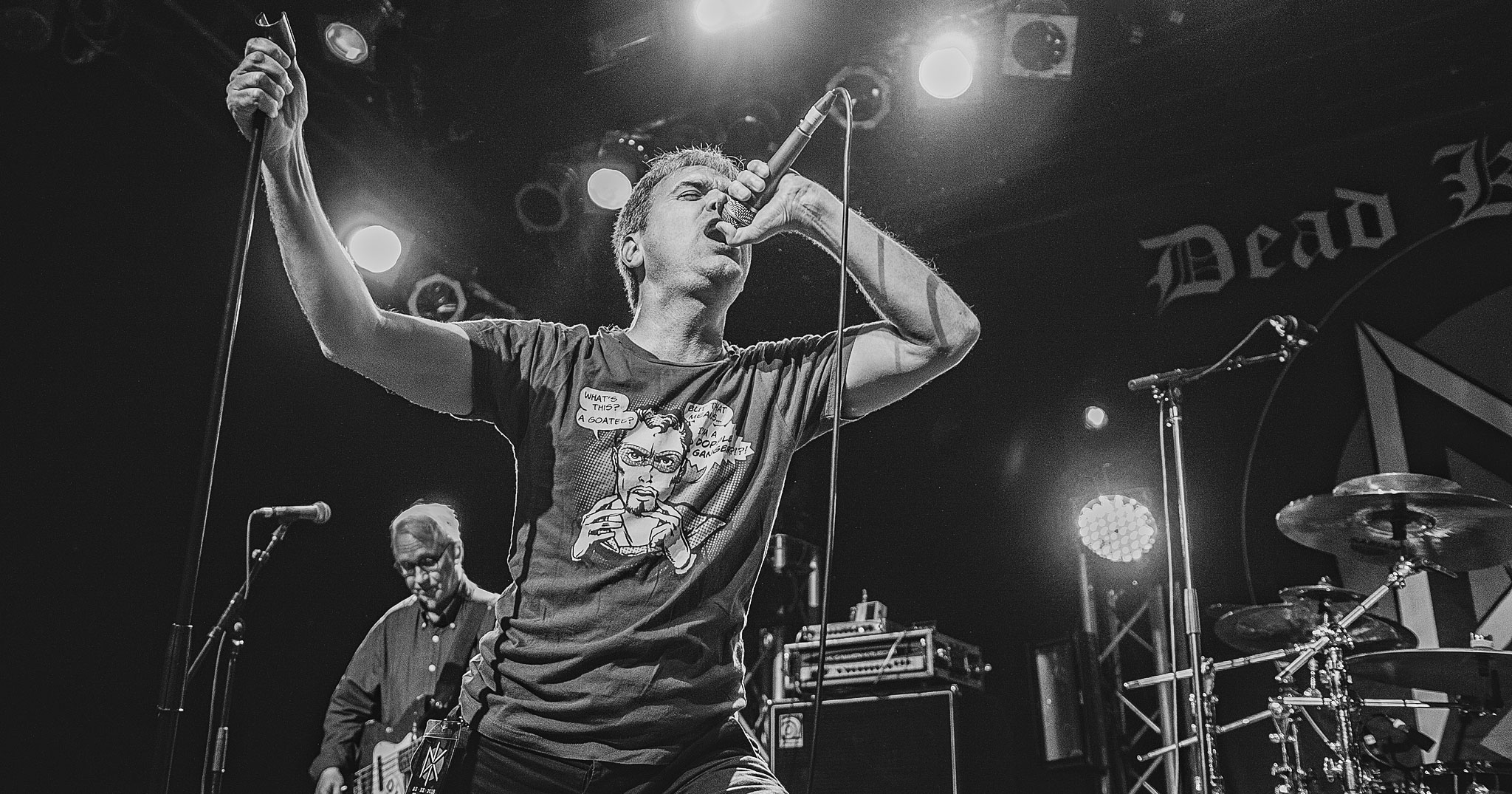 Dead Kennedys performing live in Auckland, New Zealand, 2018. Image by Doug Peters.