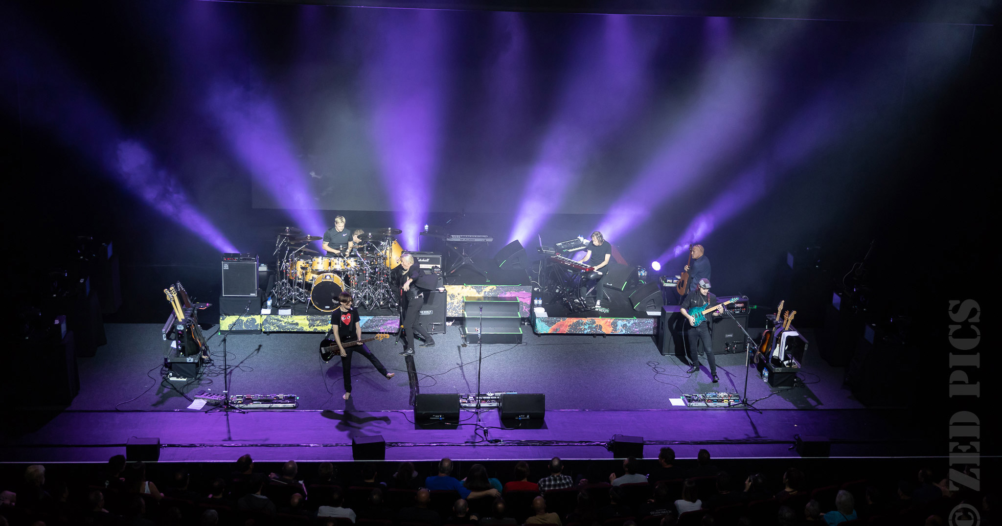 Steven Wilson performing live in Auckland, New Zealand 2018. Image by ZED Pics.