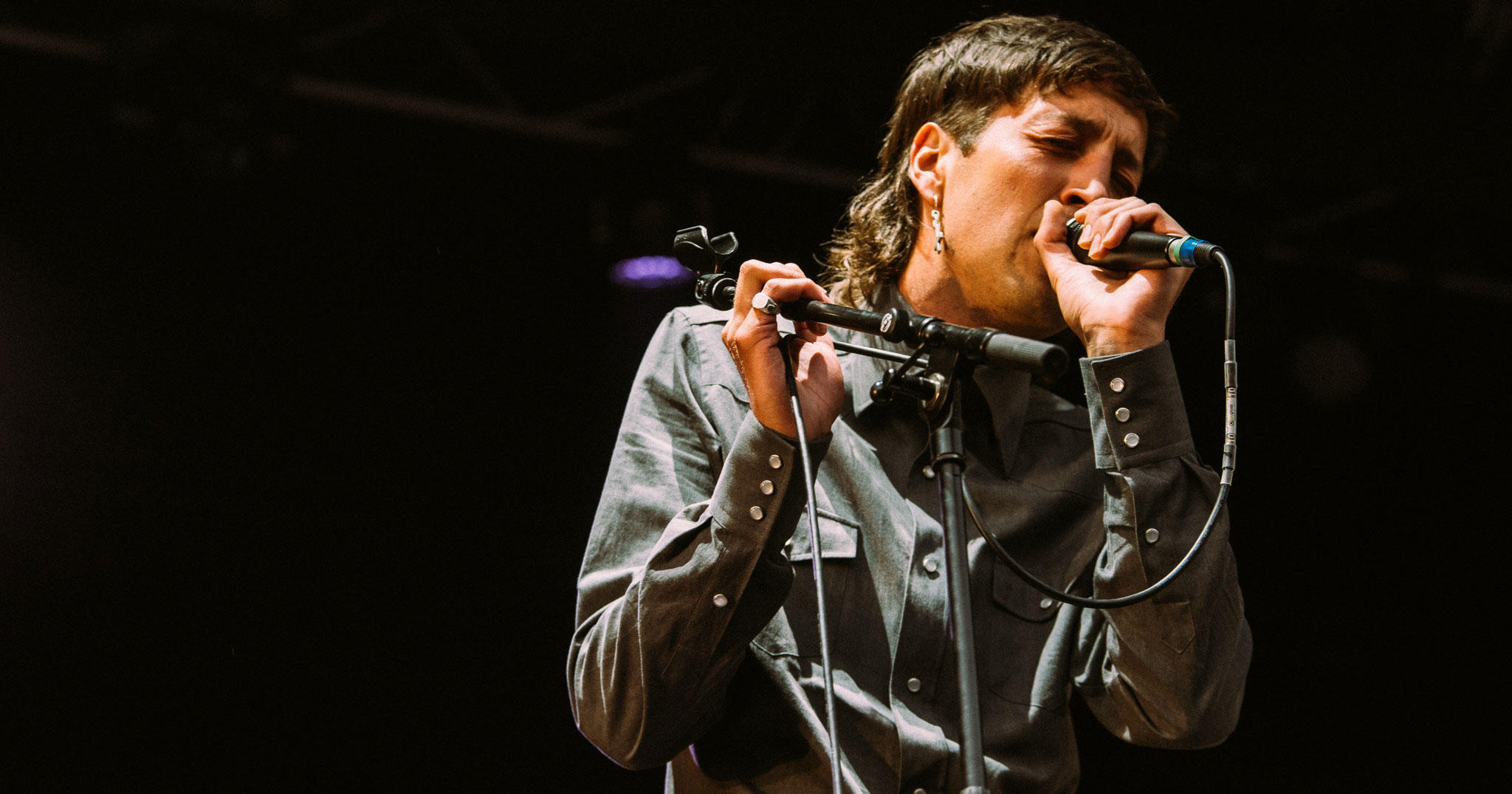Marlon Williams performing live in Auckland, New Zealand 2019. Image by Richard Myburgh.
