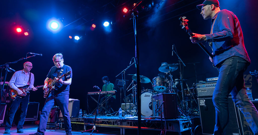 Teenage Fanclub performing live in Auckland, New Zealand 2019. Image by ZED Pics.