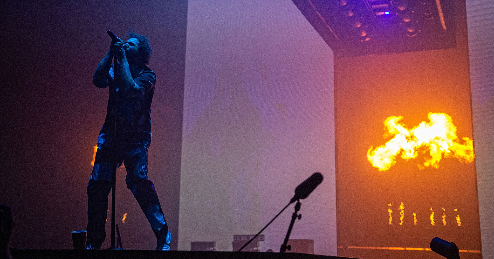 Post Malone performing live in Auckland, New Zealand, 2019. Image by Doug Peters.