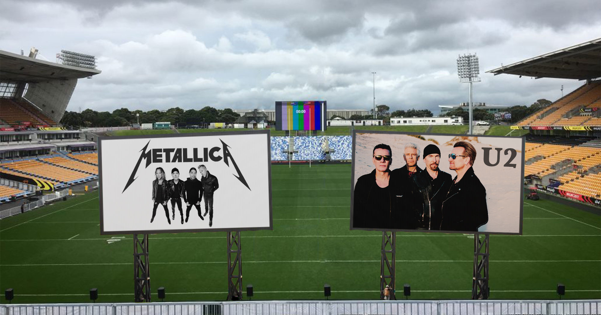 Metallica & U2 Billboards