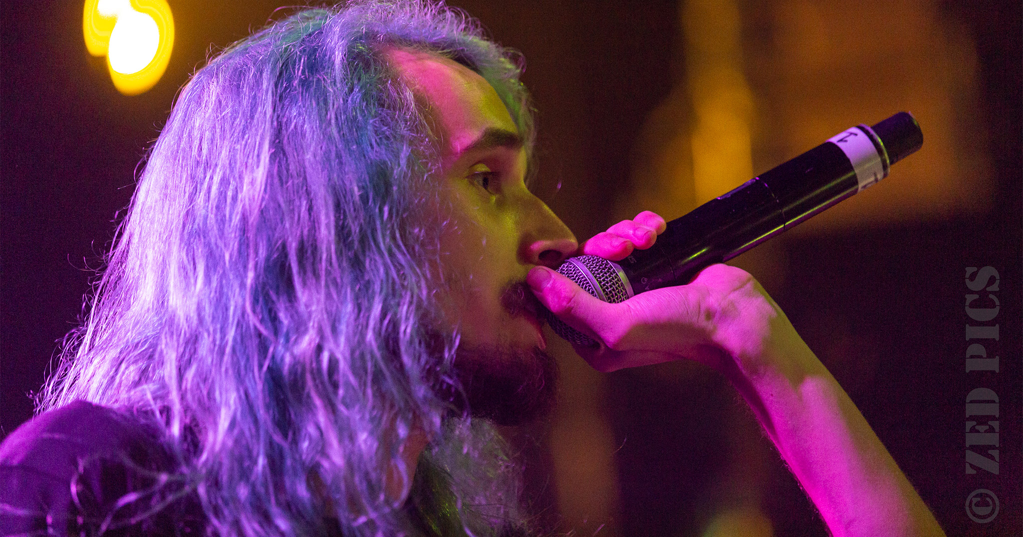 Pouya performing live in Auckland, New Zealand 2019. Image by Zed Pics.