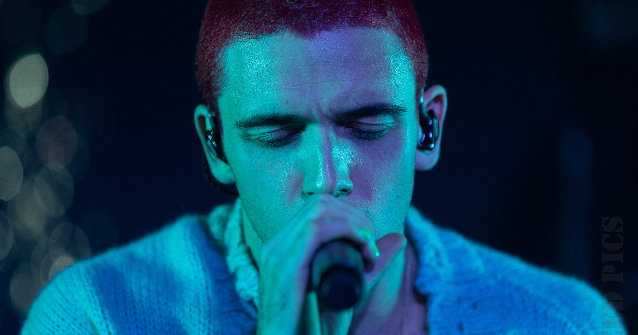 Lauv performing live in Auckland, New Zealand 2019. Image by ZED Pics.