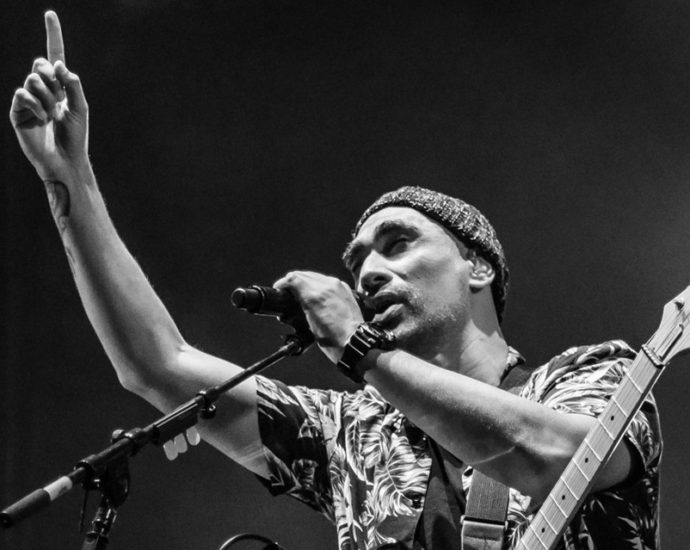 Fat Freddy's Drop performing live in Auckland, New Zealand 2020. Image by CPM Photography.