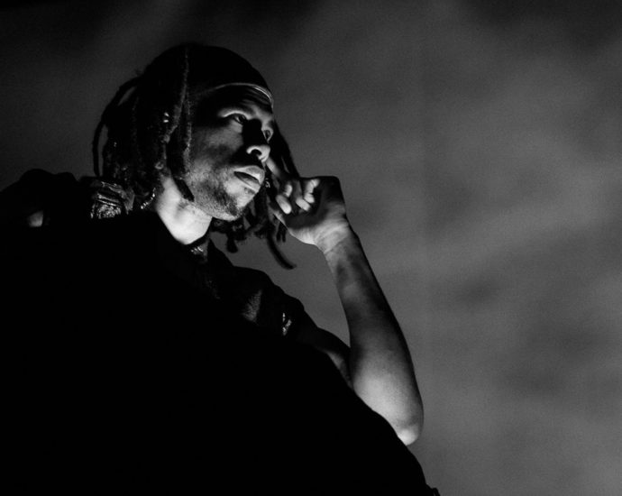 Flying Lotus performing live in Auckland, New Zealand 2020. Image by Lemonwood Photography.