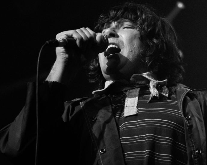 The Growlers performing live in Auckland, New Zealand 2020. Image by Lemonwood Photography.
