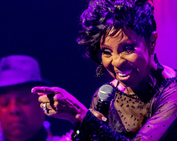 Gladys Knight performing live in Auckland, New Zealand 2020. Image by ZED Pics.