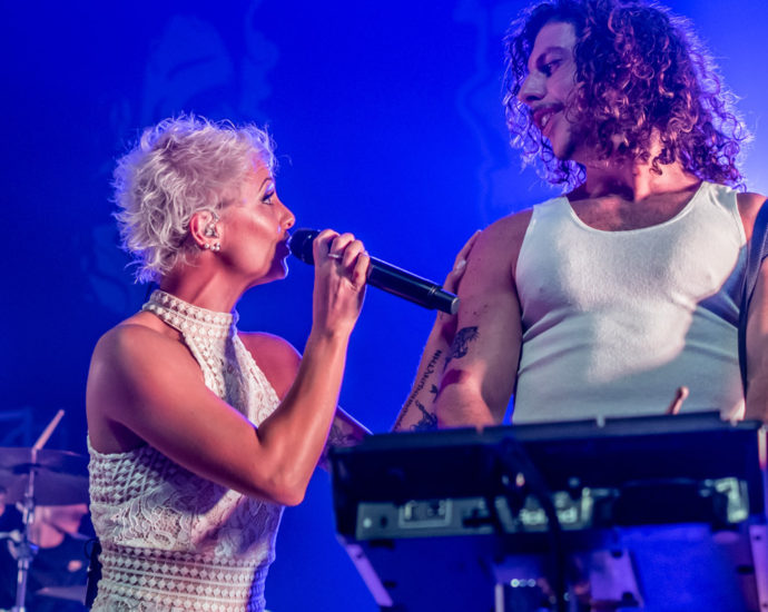 Peking Duk performing live in Auckland, New Zealand 2020. Image by David Watson Photography.