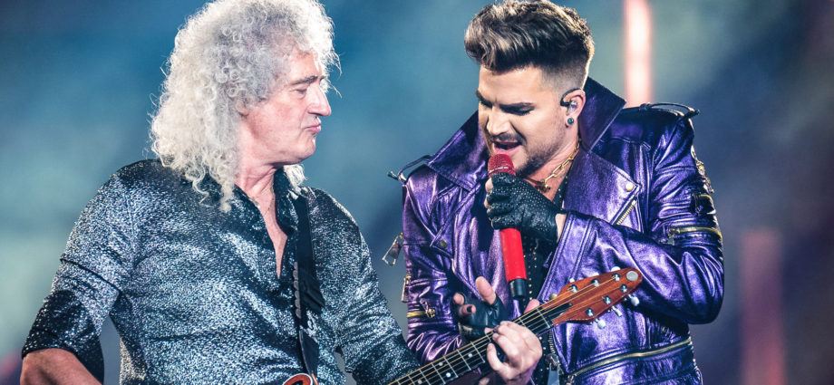 Queen + Adam Lambert performing live in Auckland, New Zealand 2020. Image by Matt Henry Photography.