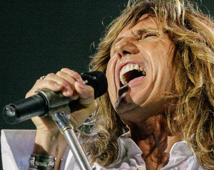Whitesnake performing live in Wellington, New Zealand 2008. Image by Doug Peters.