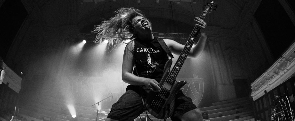 Alien Weaponry performing live in Auckland, New Zealand 2020. Image by Matt Henry Photography.