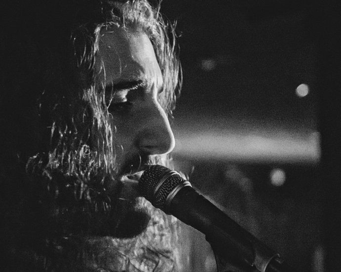 Uncle Acid & The Deadbeats performing live in Auckland, New Zealand 2020. Image by Doug Peters.