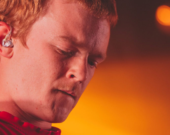 The Chats performing live in Auckland, New Zealand, 2021. Photo by Doug Peters.