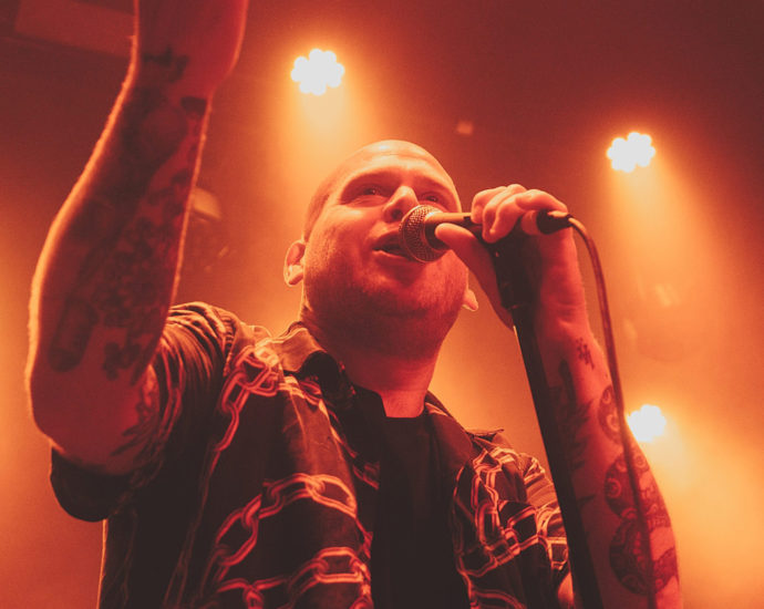 The Bronx performing live in Auckland, New Zealand 2022. Photo by Doug Peters.