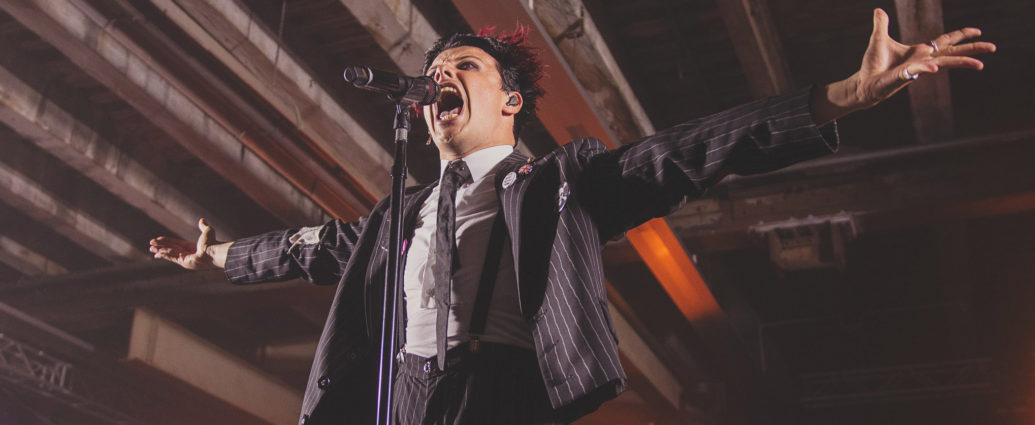 Yungblud performing live in Auckland, New Zealand 2022. Photo by Doug Peters.