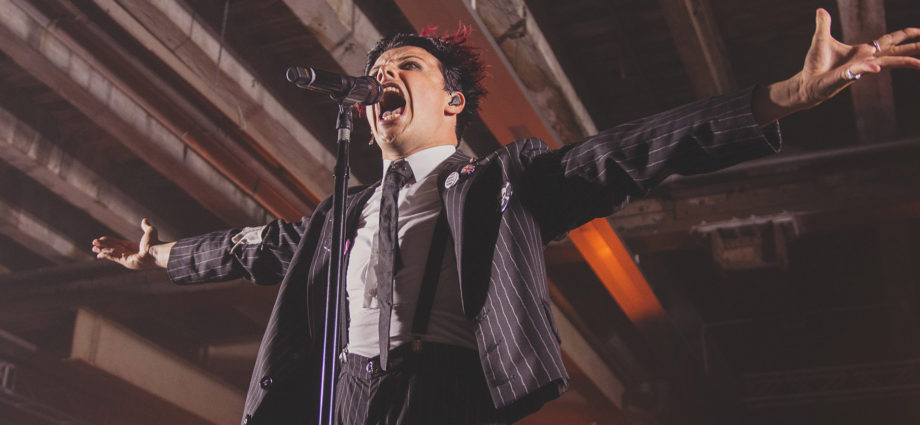 Yungblud performing live in Auckland, New Zealand 2022. Photo by Doug Peters.