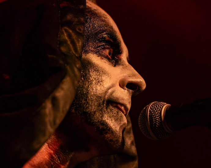 Behemoth performing live at Powerstation, Auckland New Zealand 2023. Photo by Doug Peters.
