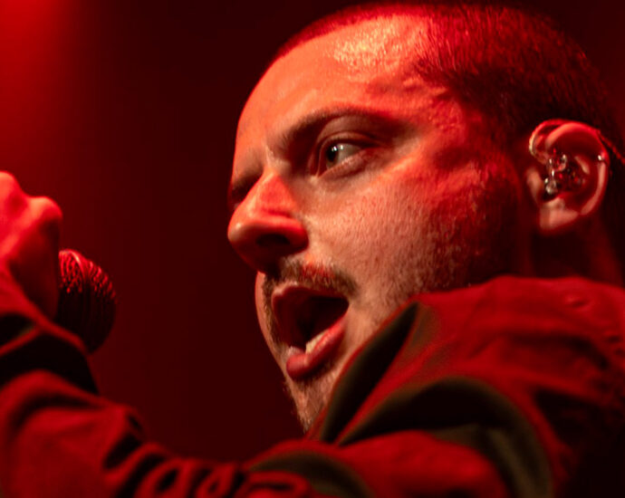 grandson performing live at Powerstation, Auckland New Zealand, 2024. Photo by Doug Peters.