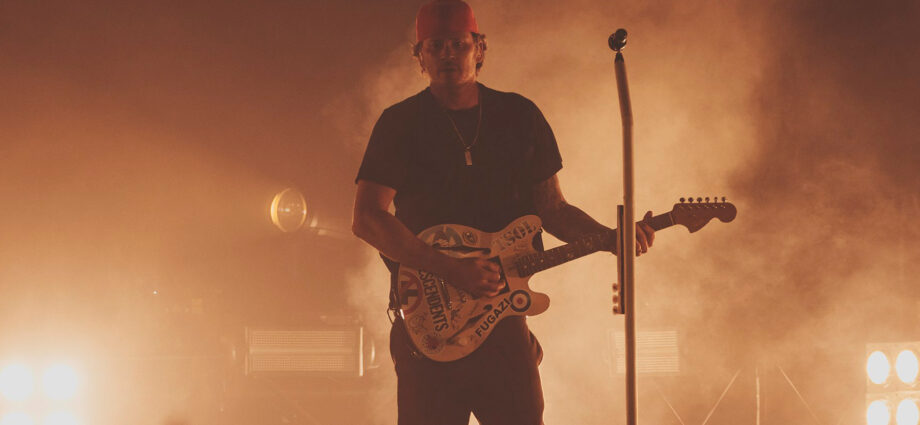 Blink-182 performing live at Spark Arena, Auckland New Zealand 2024. Photo by Doug Peters.
