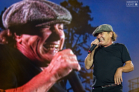 AC/DC performing live at Western Springs, Auckland, New Zealand 2015.